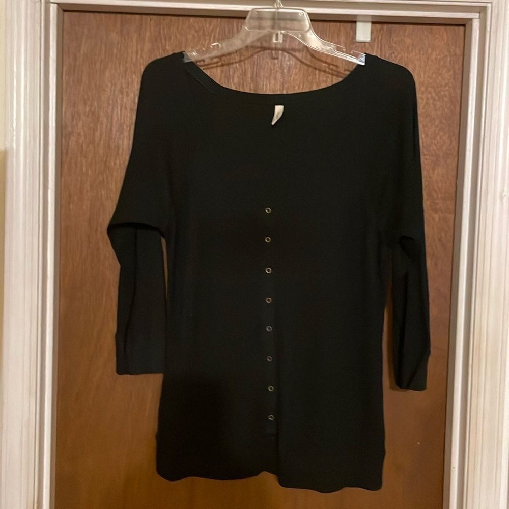 Old Navy button up black cardigan​​